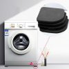 Set 4 suporti antivibratii pentru masinile de spalat sau mobilier din spuma EVA, Negru, 7.7 x 7.7 x 0.7 cm - Alte Accesorii Casa - Mercaton Store