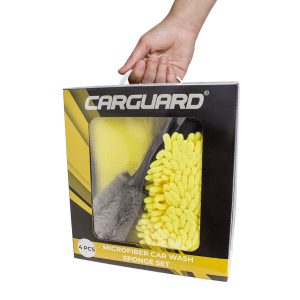 Set burete cu microfibre si perie - Carguard - Solutii Profesionale - Mercaton Store