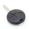 Carcasa cheie cu 3 butoane pentru Smart, Negru - Carcase de chei - Mercaton Store