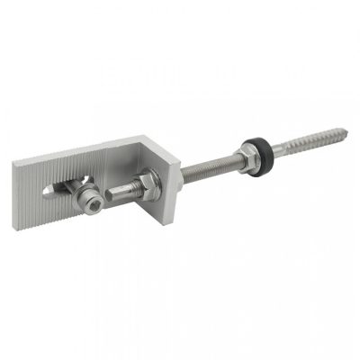 Suport tip surub pentru montaj panou fotovoltaic pe acoperis de tabla (in Z) - Accesorii - Mercaton Store