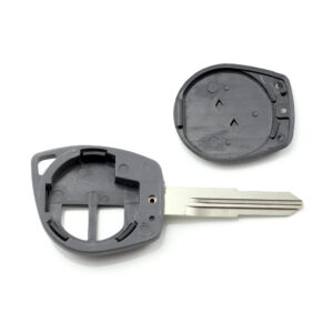 Carcasa cheie pentru Suzuki Swift, 2 butoane, cu Logo, Negru - Carcase de chei - Mercaton Store