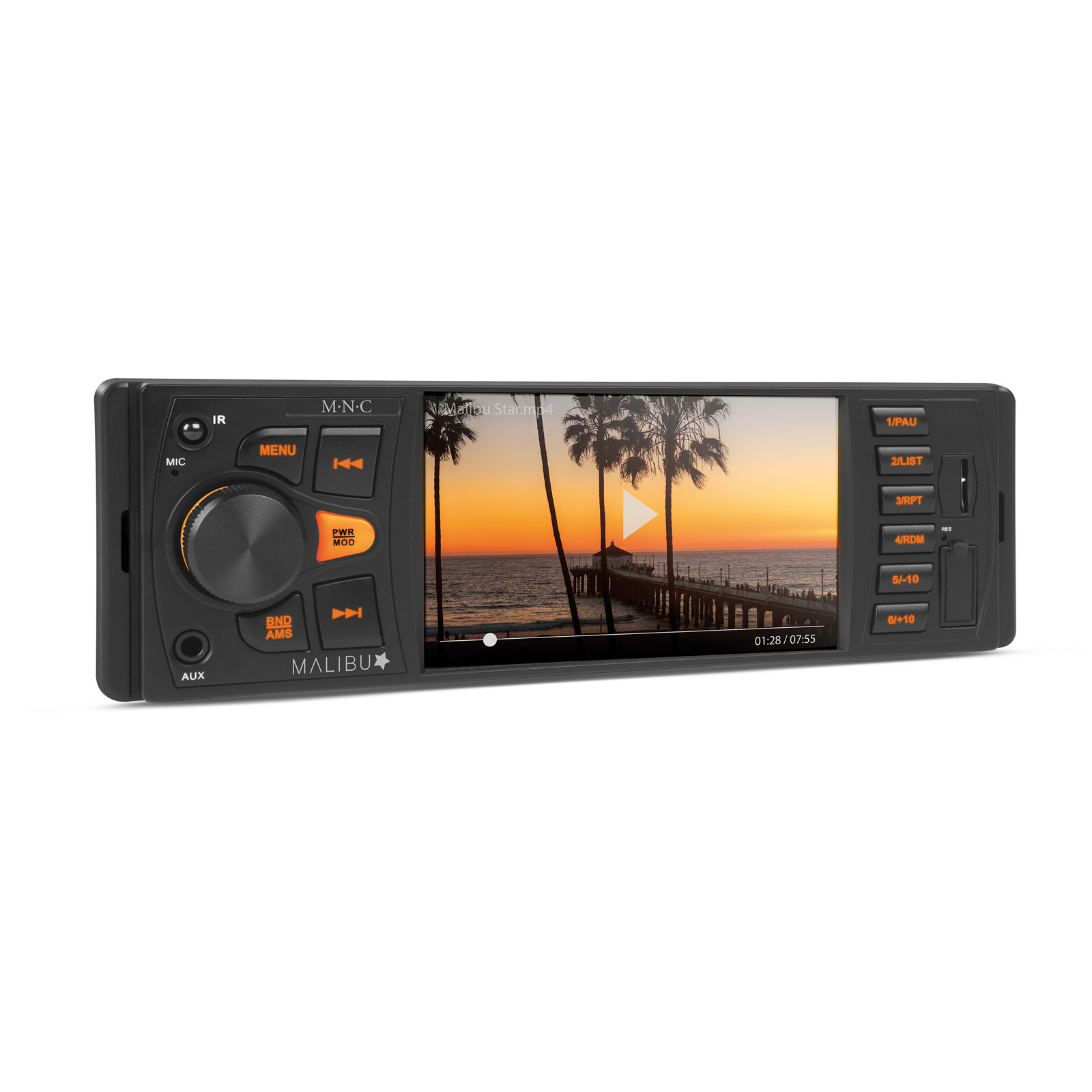 Unitate principala multimedia „Malibu Star” - 1 DIN - 4 x 50 W - BT ...