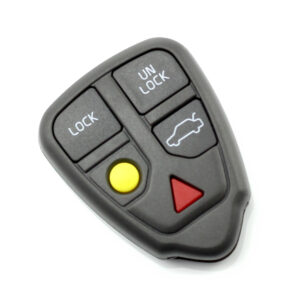 Carcasa cheie pentru Volvo, 5 butoane, Negru - Carcase de chei - Mercaton Store