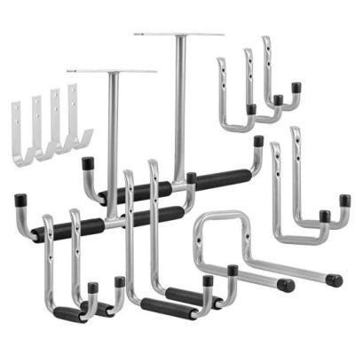 Agatatoare scule garaj, set 16 buc, NEO - Organizatoare si cutii scule - Mercaton Store