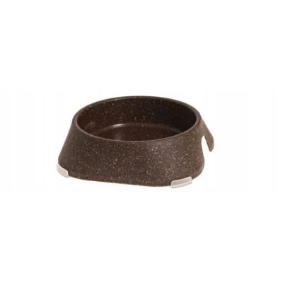 Castron pentru hranirea animalelor de companie cu suporti antiderapanti, Maro, 13.2x13.2x3.6 cm, MCT-PS102 - Castroane si Adapatoare Animale - Mercaton Store