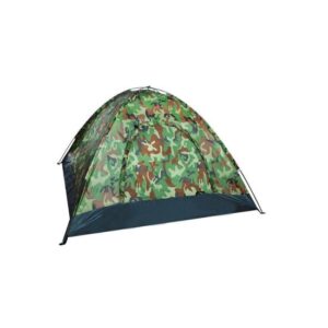 Cort camping, 4 persoane, cu husa, camuflaj, 190x190x125 cm, Malatec 
