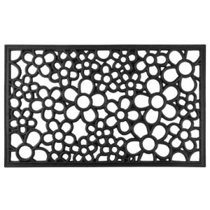 Covoras intrare, cauciuc, 45x75 cm, model floral - Covorase Intrare - Mercaton Store