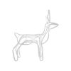 Decoratiune Craciun, ren, 144 LED, 230V, 59x27.5x64 cm - Decoratiuni de craciun - Mercaton Store