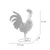 Decoratiune gradina, metalica, cocos, 37.5x17x51 cm - Decoratiuni gradina - Mercaton Store