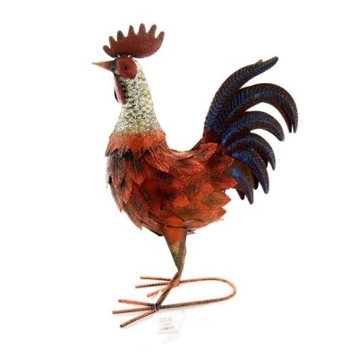 Decoratiune gradina, metalica, cocos, 37.5x17x51 cm - Decoratiuni gradina - Mercaton Store