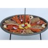 Disc pentru gratar, fonta, tip grill, cu picioare si agatator, 50 cm, Barbeque  - Disc pentru gratar - Mercaton Store
