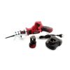 Fierastrau tip sabie, cu 2 acumulatori 2 Ah, incarcator 12V Li-Ion, Worcraft  - Fierastraie - Mercaton Store