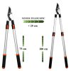 Foarfeca crengi, tip bypass, maner telescopic 75-100 cm, Strend Pro - Foarfeci gradina - Mercaton Store
