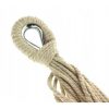 Hamac textil, protectie franghie, gri, max 200 kg, 200x150 cm - Hamace pentru gradina - Mercaton Store