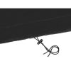 Husa impermeabila, pentru scaun leagan suspendat, negru, 400x155 cm, Isotrade - Accesorii Hamace si Leagane - Mercaton Store