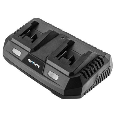 Incarcator dublu pentru acumulatori 18 V Li-ion