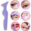 Sablon multifunctional 5 in 1 Eyeline din silicon pentru makeup ochi, fata, sprancene, buze, 149.4x41.4x8 mm, Mov - Accesorii Diverse pentru Ingrijire - Mercaton Store