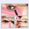 Sablon multifunctional 5 in 1 Eyeline din silicon pentru makeup ochi, fata, sprancene, buze, 149.4x41.4x8 mm, Mov - Accesorii Diverse pentru Ingrijire - Mercaton Store
