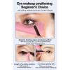 Sablon multifunctional 5 in 1 Eyeline din silicon pentru makeup ochi, fata, sprancene, buze, 149.4x41.4x8 mm, Mov - Accesorii Diverse pentru Ingrijire - Mercaton Store