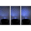 Lampa de noptiera cu proiector, muzicala, LED, telecomanda, bluetooth, incarcare USB, negru, 17x13 cm, Isotrade - Lampi de Veghe - Mercaton Store