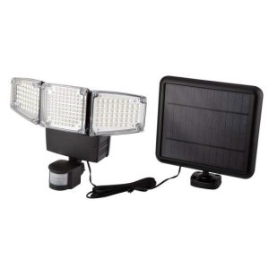 Lampa solara de perete, LED, senzor miscare, 2 moduri iluminare, 10 W, 1000 lm, IP65, NEO  - Lampi solare gradina - Mercaton Store