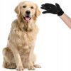 Manusi tip perie pentru ingrijirea, stilizarea, indepartarea parului de caine si pisica, set 2 buc, negru - Ingrijire Animale - Mercaton Store