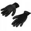 Manusi tip perie pentru ingrijirea, stilizarea, indepartarea parului de caine si pisica, set 2 buc, negru - Ingrijire Animale - Mercaton Store