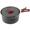Oala si tigaie turistica, camping, aluminiu, cu accesorii, set 8 piese, NEO  - Accesorii camping si drumetii - Mercaton Store