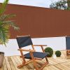 Paravan pentru balcon, terasa, gard, UV, 800 g/m2, maro, 3x0.9 m - Garduri de gradina - Mercaton Store