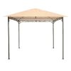 Pavilion pentru gradina/terasa, cadru metalic, crem, 3x3x2.55 m, Doina - Pavilioane si corturi de Gradina - Mercaton Store