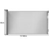 Poarta, plasa, de siguranta, protectie copii, retractabila, gri, 13x160x85 cm, Ruhhy - Protectii Copii pentru Casa - Mercaton Store