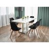 Scaun bucatarie/living, stofa, lemn, negru, 49x55x82 cm, Alta - Scaune pentru Casa - Mercaton Store Scaun bucatarie/living, stofa, lemn, negru, 49x55x82 cm, Alta - Scaune pentru Casa - Mercaton Store