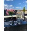 Set mobilier pentru gradina MCT Garden 273, compus din 2 fotolii, 1 canapea, 1 masa, Poliratan, Maro - Seturi Mobilier Gradina - Mercaton Store