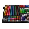 Set pictura si desen pentru copii, trusa plastic, neagra, 288 piese, 47x46 cm, Isotrade - Seturi pictura si desen - Mercaton Store