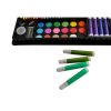 Set pictura si desen pentru copii, trusa plastic, neagra, 288 piese, 47x46 cm, Isotrade - Seturi pictura si desen - Mercaton Store