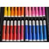 Set pictura si desen pentru copii, trusa plastic, neagra, 288 piese, 47x46 cm, Isotrade - Seturi pictura si desen - Mercaton Store