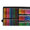 Set pictura si desen pentru copii, trusa plastic, neagra, 288 piese, 47x46 cm, Isotrade - Seturi pictura si desen - Mercaton Store
