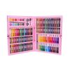 Set pictura si desen pentru copii,trusa plastic roz, 168 piese - Seturi pictura si desen - Mercaton Store