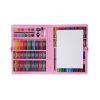 Set pictura si desen pentru copii,trusa plastic roz, 168 piese - Seturi pictura si desen - Mercaton Store