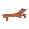 Sezlong pentru gradina, lemn, 195x70x28/80 cm, Langeland - Scaune gradina si sezlonguri - Mercaton Store