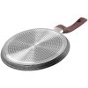 Tigaie clatite, PanCake 25 cm, aluminiu, inductie, antiaderenta, Black Marble LineMagic, Home - Oale, Cratite si tigai - Mercaton Store