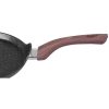 Tigaie clatite, PanCake 25 cm, aluminiu, inductie, antiaderenta, Black Marble LineMagic, Home - Oale, Cratite si tigai - Mercaton Store