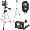 Trepied/suport smartphone, pentru selfie, cu telecomanda, bluetooth, 45-133 cm - Accesorii camping si drumetii - Mercaton Store