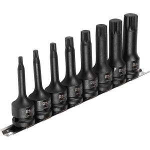 Trusa tubulare impact Spline, M5-M18, 1/2'', Richmann Exclusive - Chei si truse chei - Mercaton Store