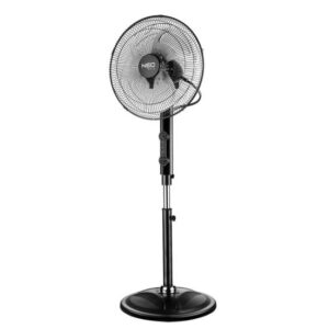 Ventilator cu picior, 80 W, telecomanda, 3 viteze, 45 cm, NEO