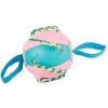 Jucarie pentru caine, tip frisbee/minge, Verk Group, plastic, roz si albastru - Paturi si Saltele Animale - Mercaton Store