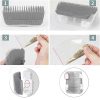 Perie de masaj si curatarea blanii cu iarba Catnip pentru pisicute, montaj pe colturi, 8.5 x 12.5 cm, Gri - Ingrijire Animale - Mercaton Store Perie de masaj si curatarea blanii cu iarba Catnip pentru pisicute, montaj pe colturi, 8.5 x 12.5 cm, Gri - Ingrijire Animale - Mercaton Store