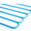 Set 4 umerase multifunctionale din plastic cu 5 pozitii pentru pantaloni, fuste, cravate, prosoape, care ajuta la economisirea spatiului, Anti-derapante, 31 x 31 cm, Albastru - Organizatoare Imbracaminte si Incaltaminte - Mercaton Store