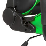 Scaun verde de gaming - cu perna de talie si perna pentru cap - Scaune gaming - Mercaton Store