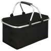 Geanta/cos picnic, termoizolanta, Springos, negru, 47x28x40 cm - Cutii frigorifice - Mercaton Store